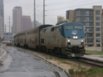 AMTK 192  23Feb2010  NB Train 22 (Texas Eagle) approaching the station 